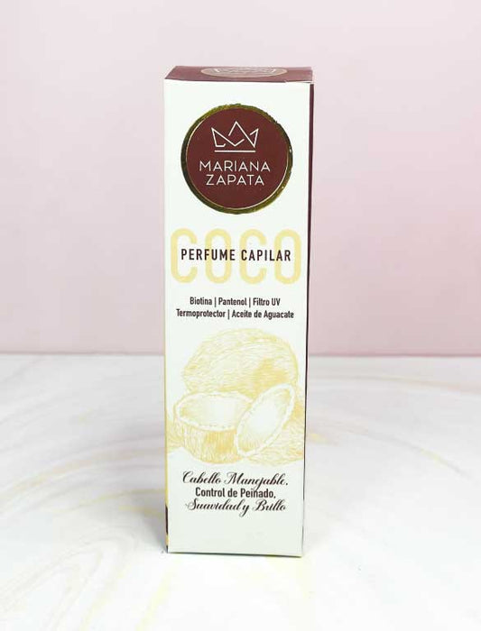 Perfume capilar de Coco Mariana Zapata