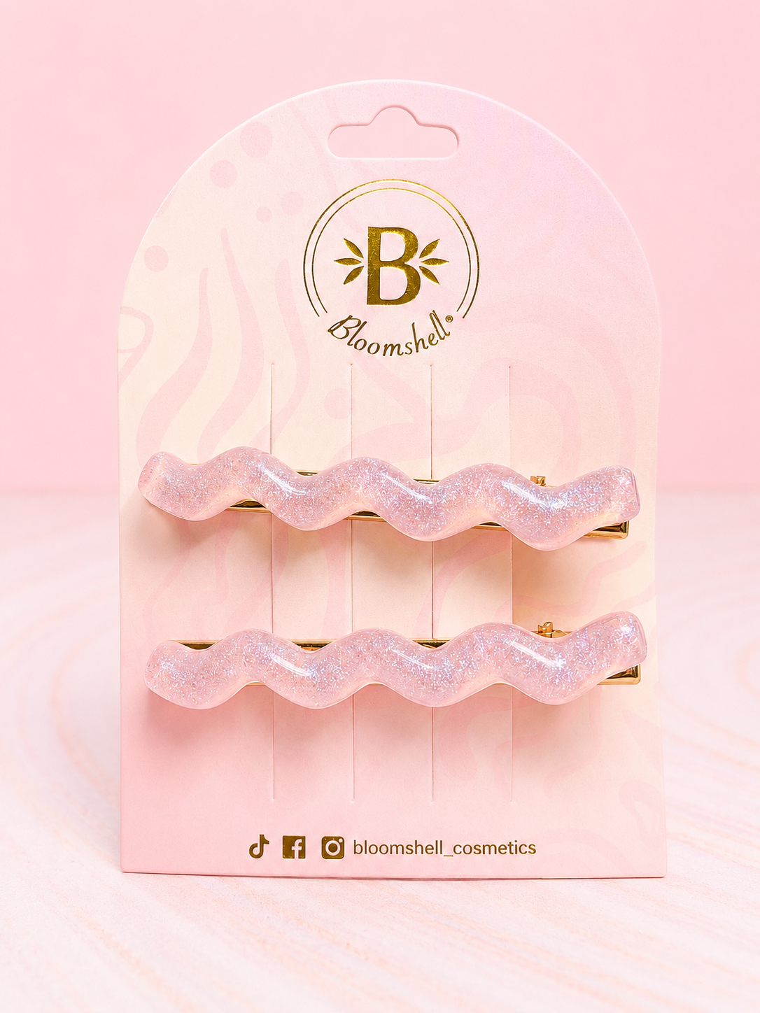Pinzas x2 REF AIR ONDULADA Bloomshell