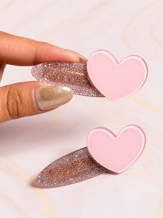 Pinzas x2 REF BLOOM CANDY CORAZÓN Bloomshell