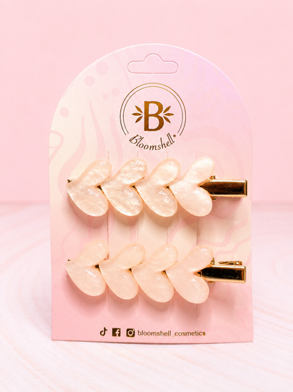 Pinzas x2 REF LOVE 4 CORAZONES