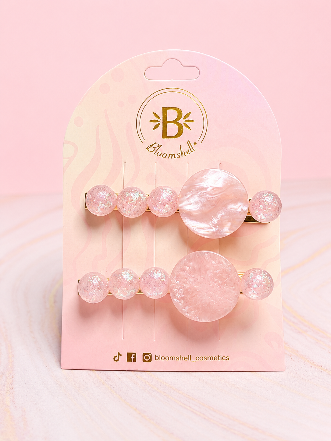 Pinzas x2 REF PERLAS Bloomshell