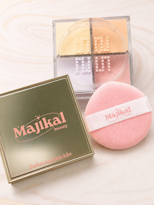 Polvo suelto GRANDE 4 colores Glowy Majikal