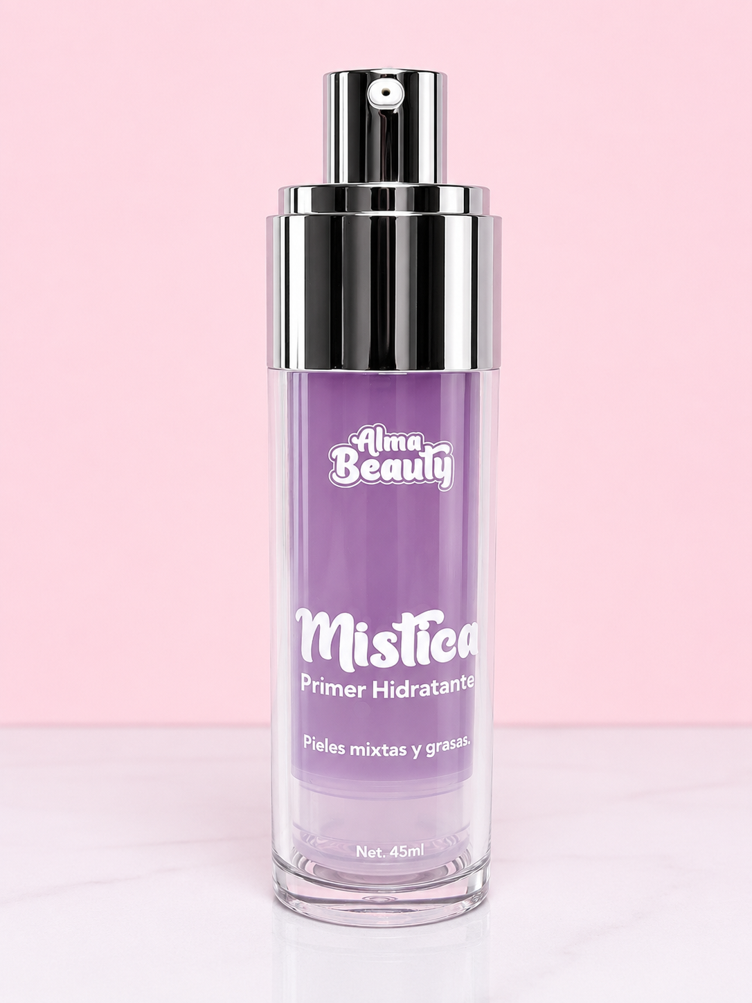 Primer mística MORADO para pieles grasas Alma Beauty