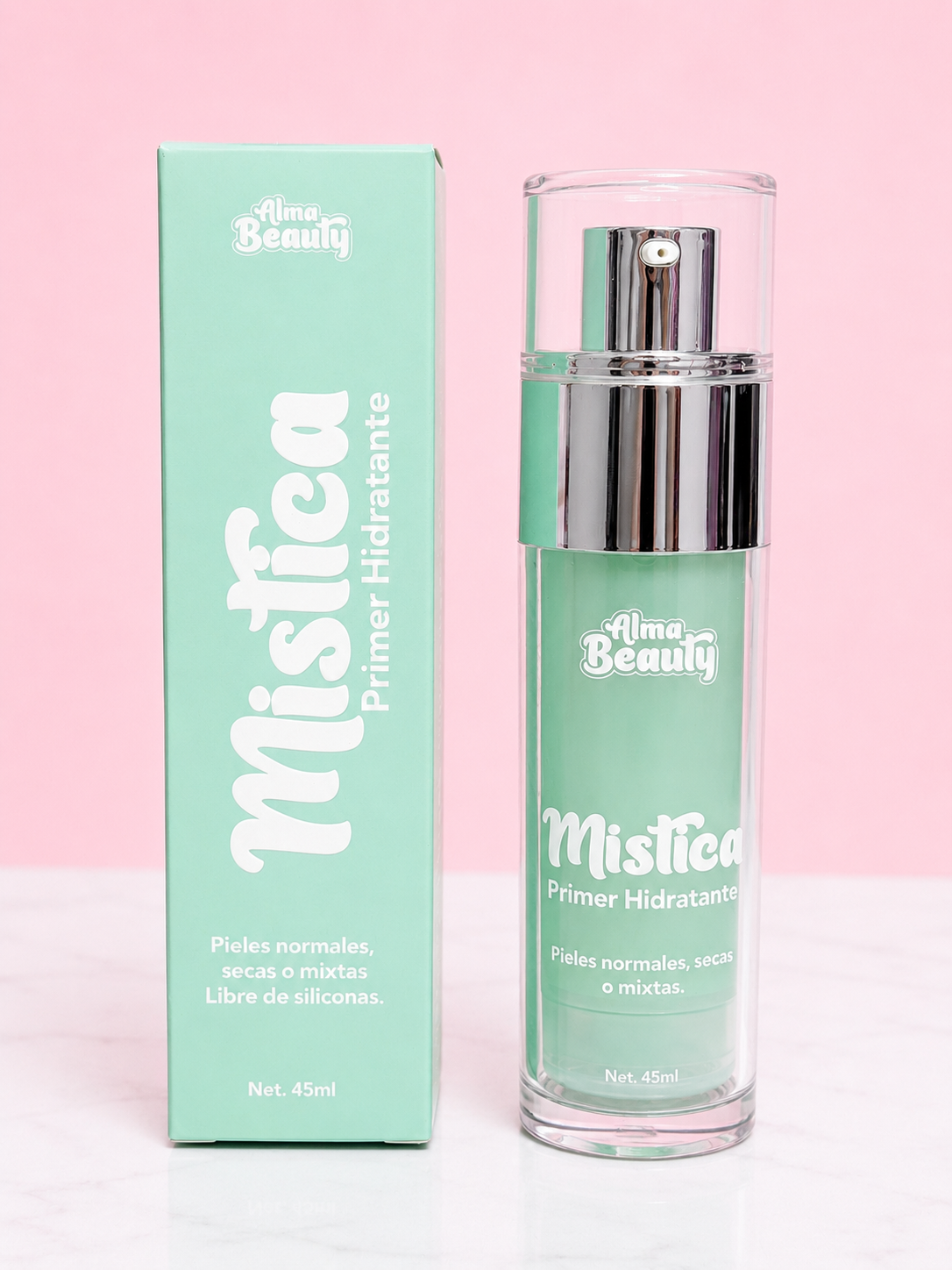 Primer mística VERDE para pieles Mixtas Alma Beauty