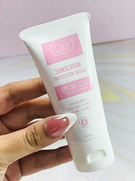 Protector solar MINI sin color Girly