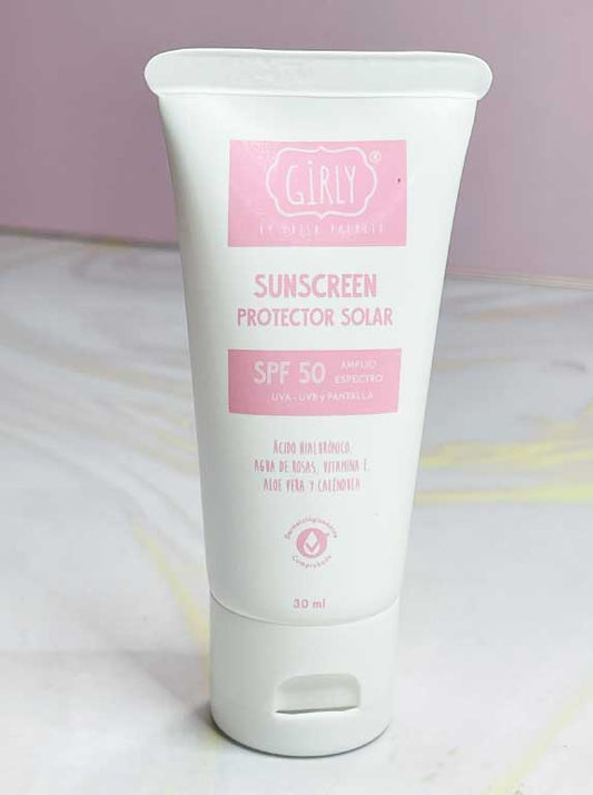 Protector solar MINI sin color Girly