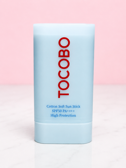 Protector Solar AZUL Cotton Soft Sun Stick SPF 50 PA++++ X 19Gr Tocobo