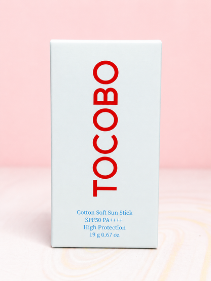 Protector Solar AZUL Cotton Soft Sun Stick SPF 50 PA++++ X 19Gr Tocobo