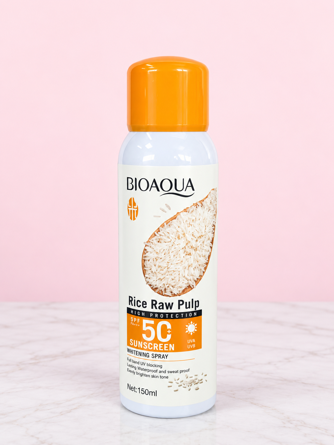 Protector Solar en Spray de Arroz Bioaqua