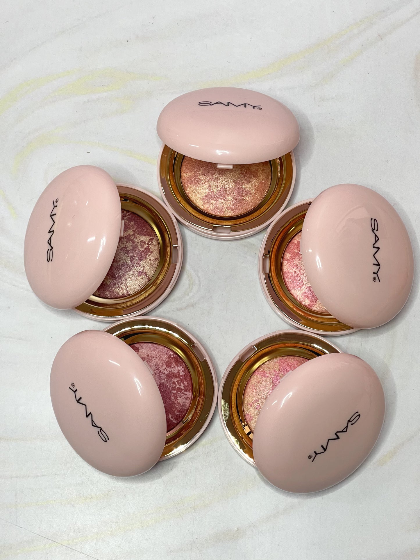 Rubor compacto Velvet Glam Samy