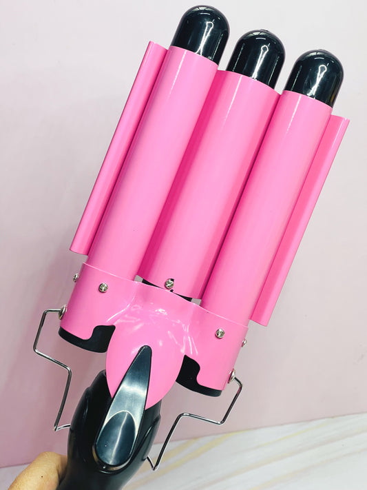 Rizadora 3 tubos ondas de sirena