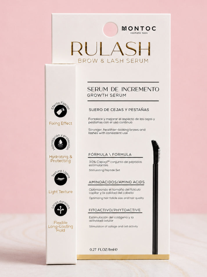 Serum de crecimiento de Cejas y Pestañas Rulash Brow and Lash Serum Montoc