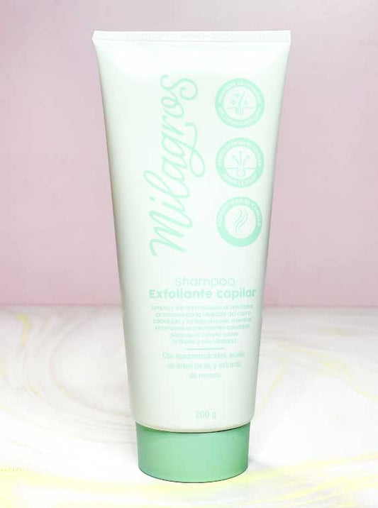 Shampoo exfoliante capilar milagros