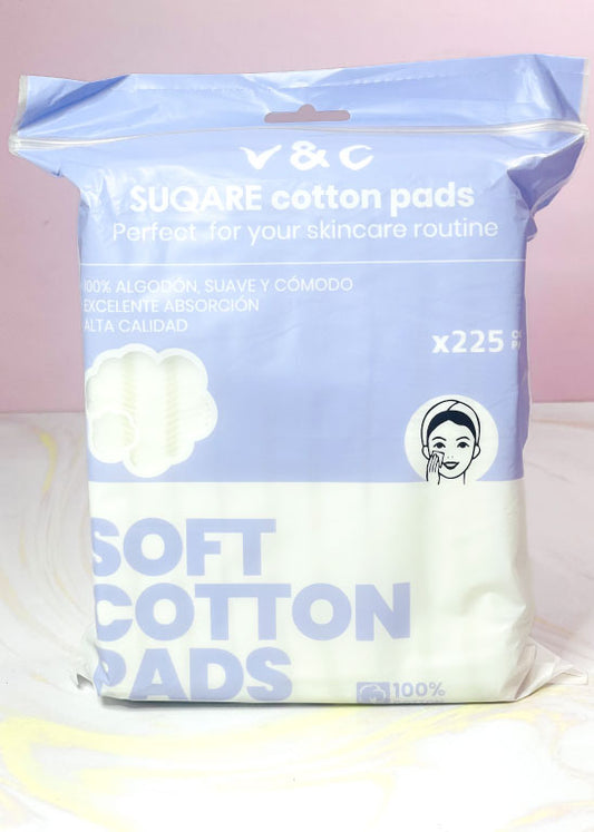 Soft Cotton Pads x 225 unidades