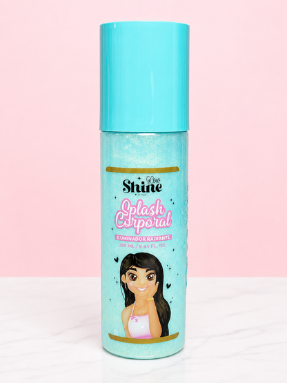 Splash corporal AZUL Glow Shine By Yaja