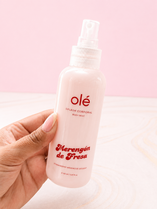 Splash corporal Merengue de Fresas Olé