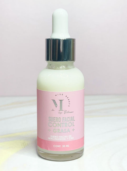 Suero control grasa con niacinamida y CBD Miss Beauty