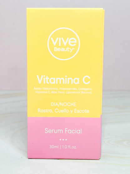 Suero facial Vitamina C Vive Beauty