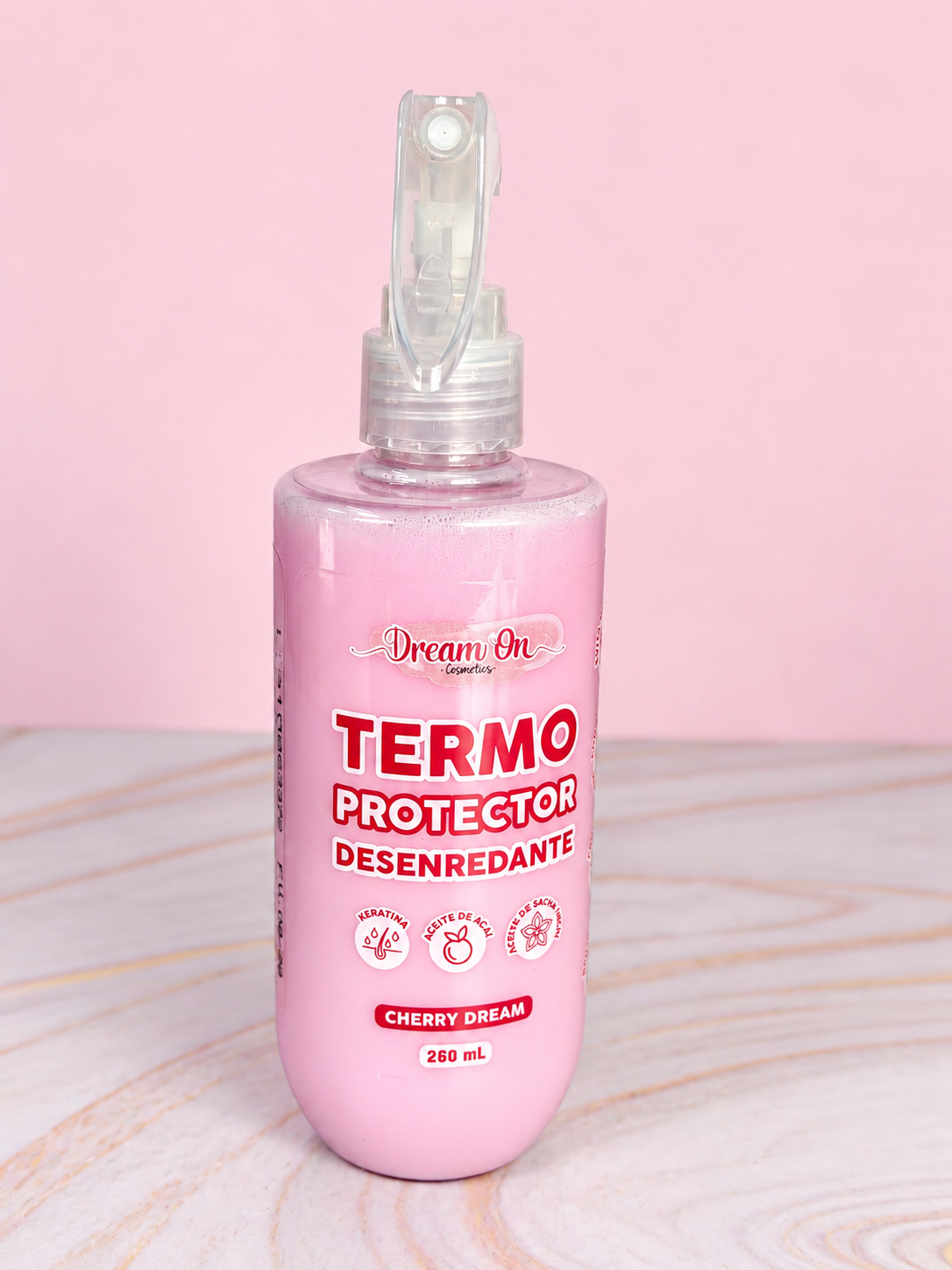 Termoprotector GRANDE 260 ml Ref Cherry Dream On Cosmetics