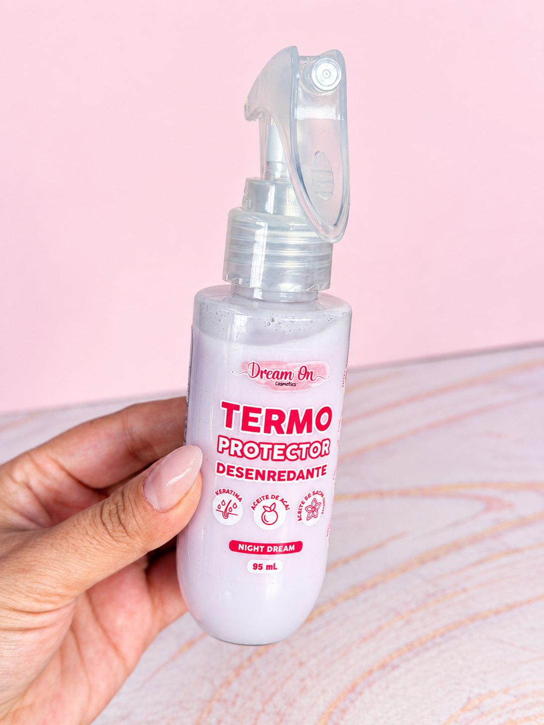 Termoprotector PEQUEÑO 95 ml Ref Night Dream On Cosmetics