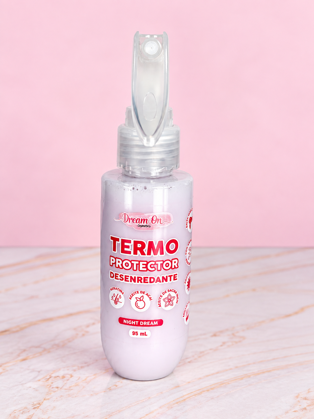 Termoprotector PEQUEÑO 95 ml Ref Night Dream On Cosmetics