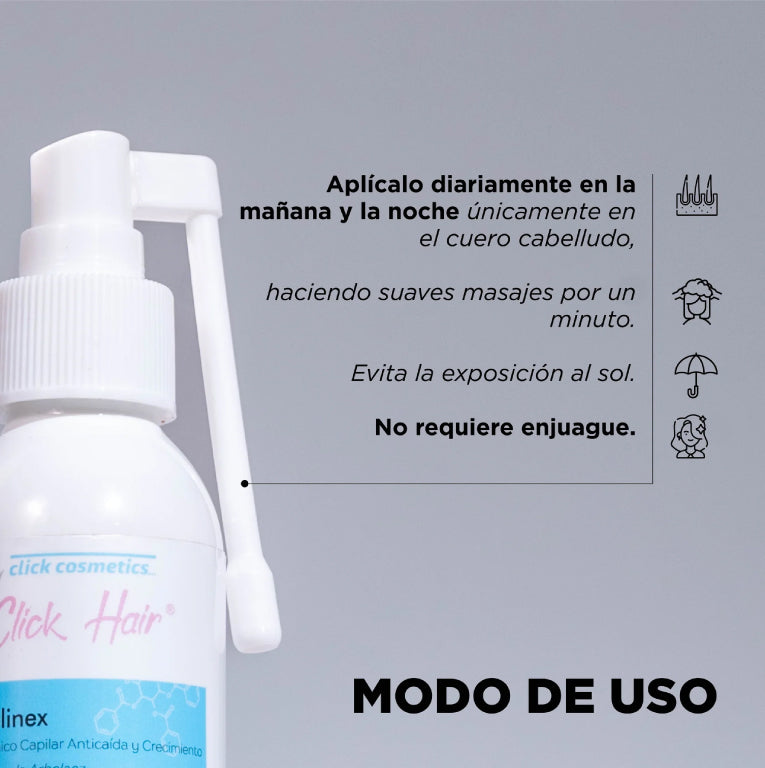 Tónico capilar anticaída Pelinex GRANDE 120 ML Click