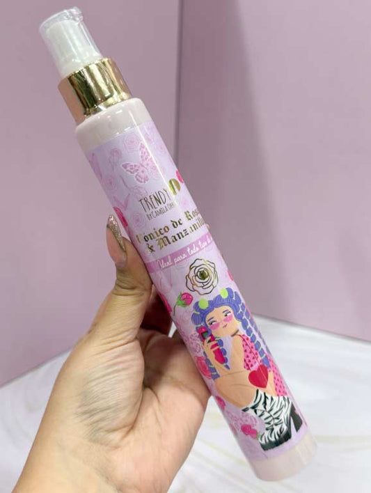 Tónico de rosas y manzanilla 145 ml Trendy