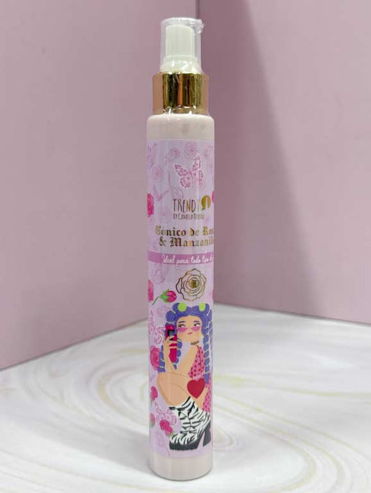 Tónico de rosas y manzanilla 145 ml Trendy