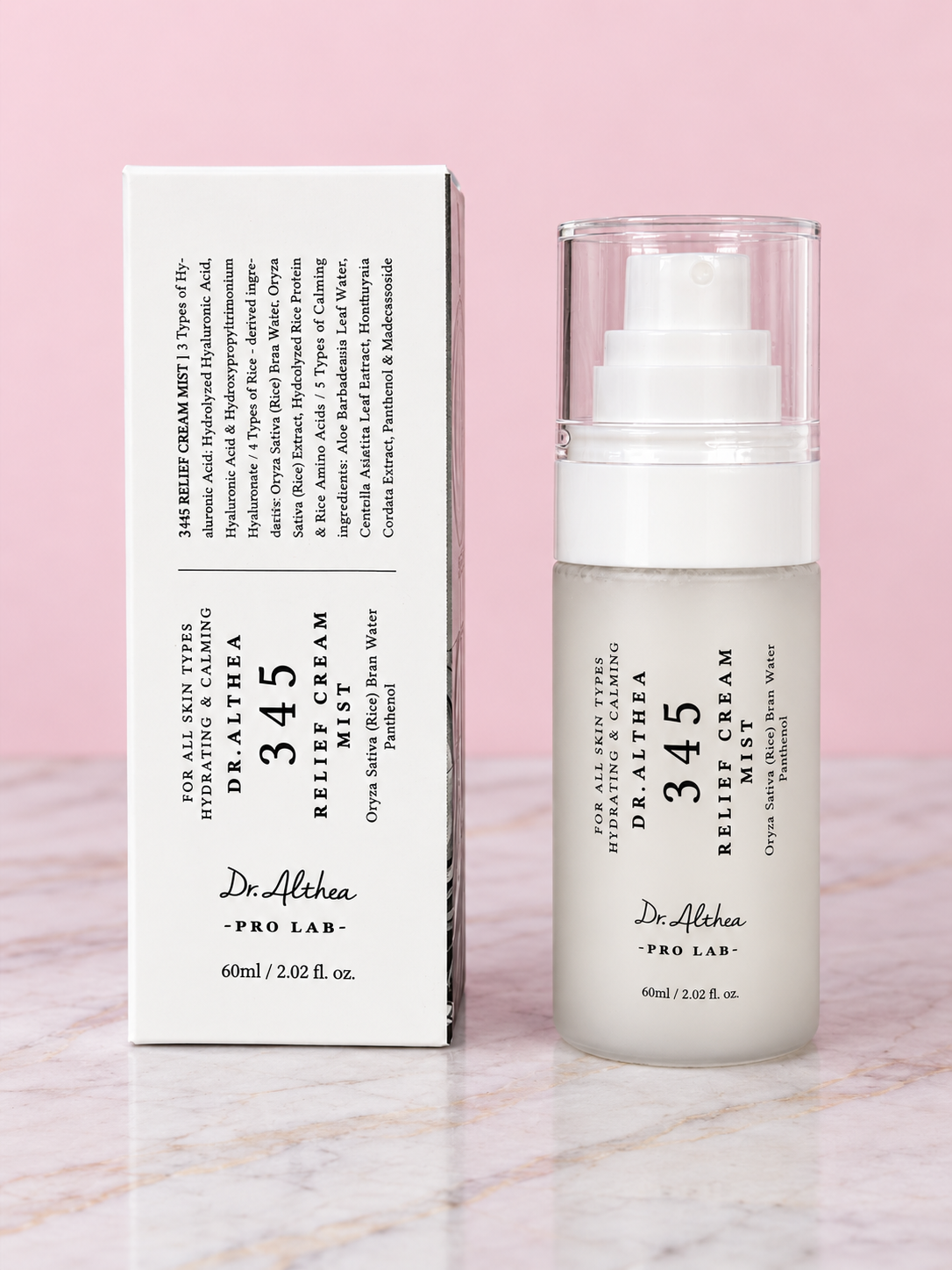 Tónico MINI 345 Relief Cream Mist X 60Ml Dr Althea