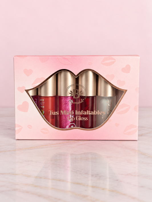 Tus mini infaltables Lip Gloss x6 Bloomshell
