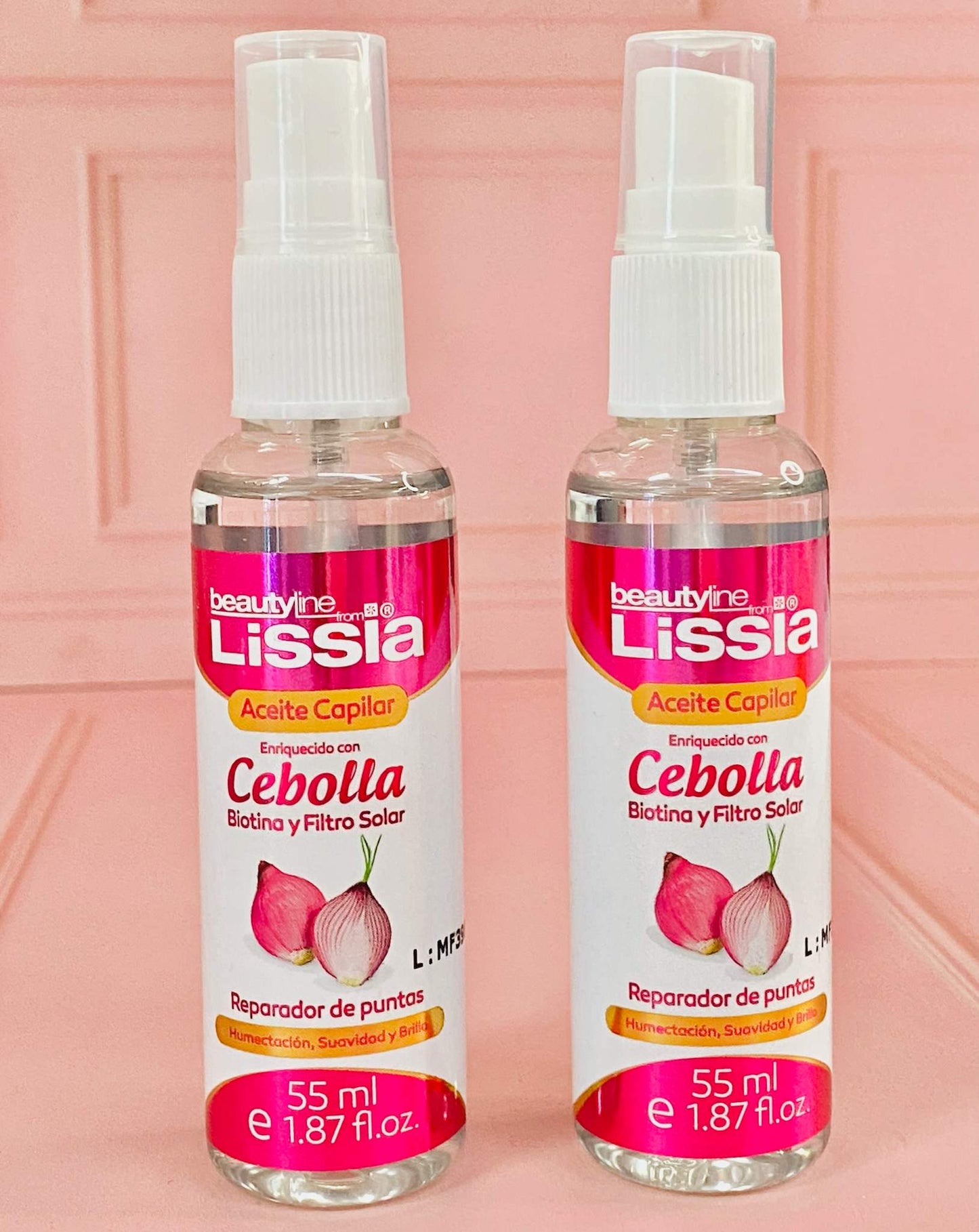 Aceite de cebolla y biotina 55 ml Lissia