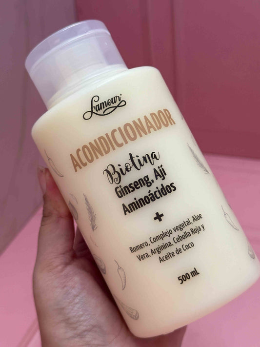 Acondicionador Biotina 500 ml Lamour