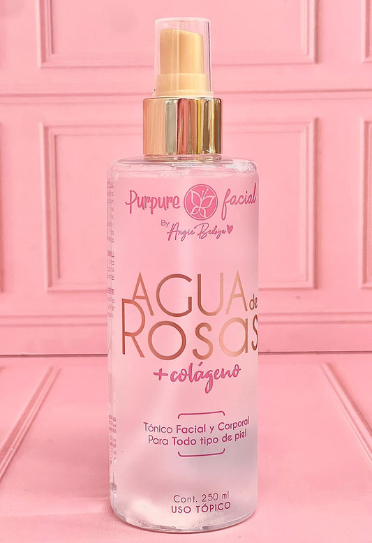 Agua de rosas + colágeno Purpure
