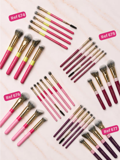 Kit de brochas Fluffy Montoc