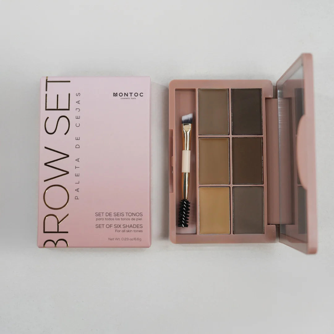 Paleta de cejas x6 Brow Set Montoc