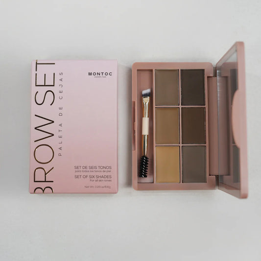 Paleta de cejas x6 Brow Set Montoc