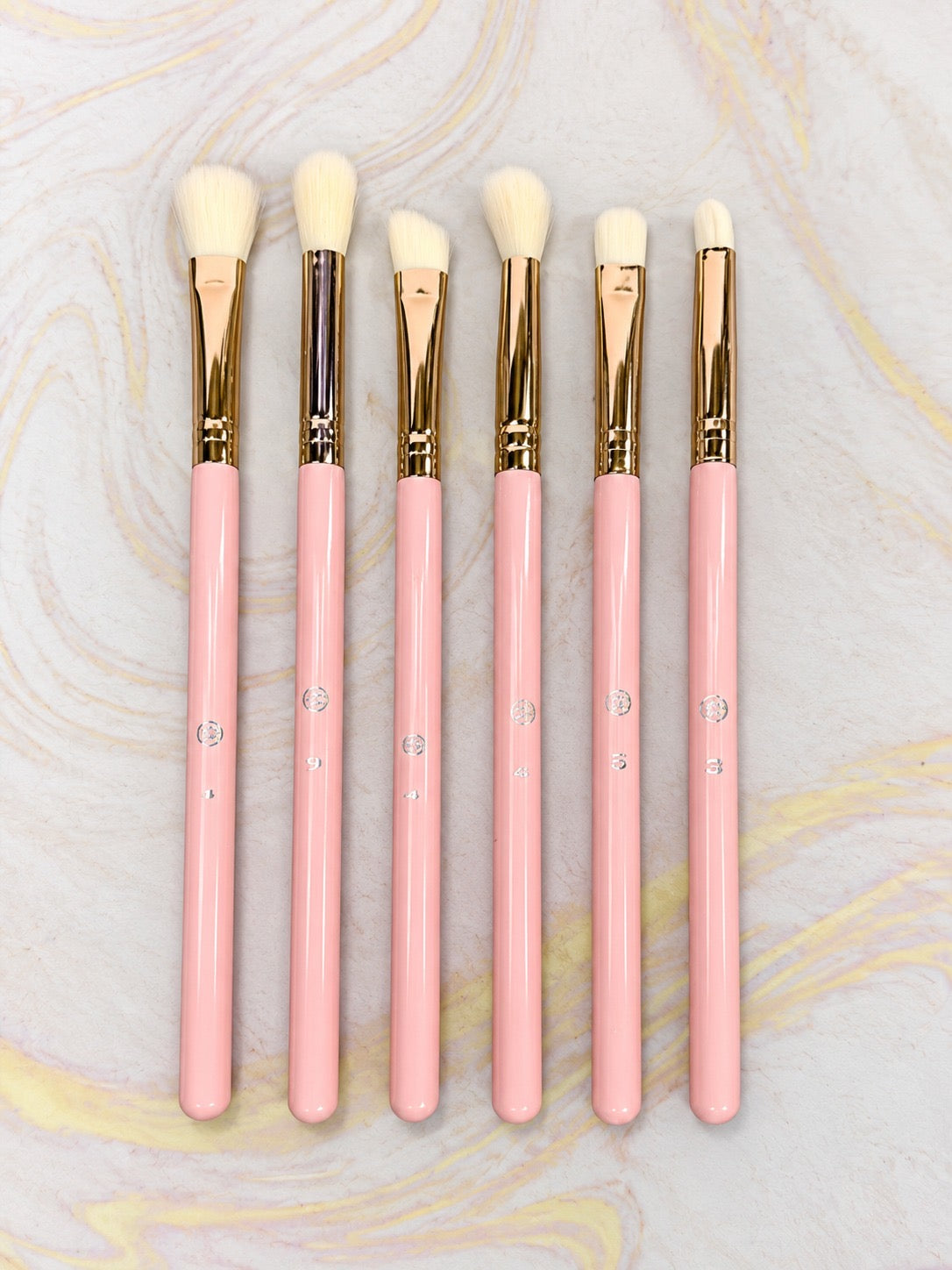 Kit de Brochas Rosadas x 11 REF OH-26-110