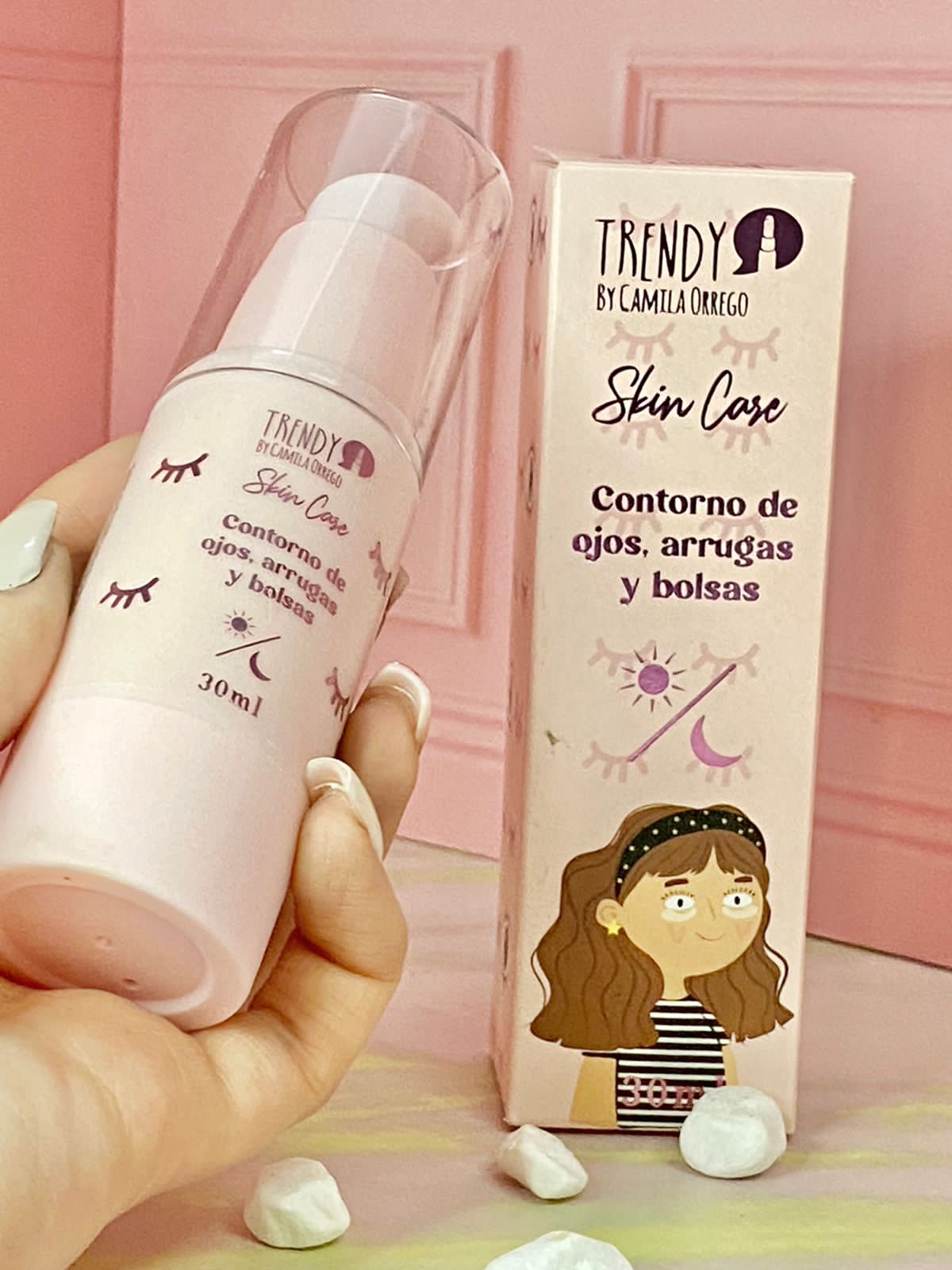 Contorno de ojos, arrugas y bolsas Trendy