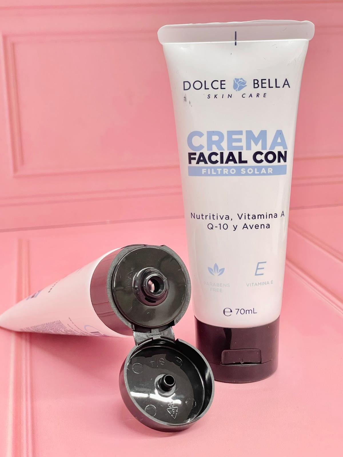 Crema facial con filtro solar Dolce Bella