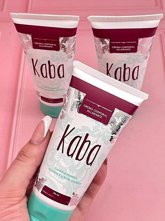 Crema corporal aclarante Kaba