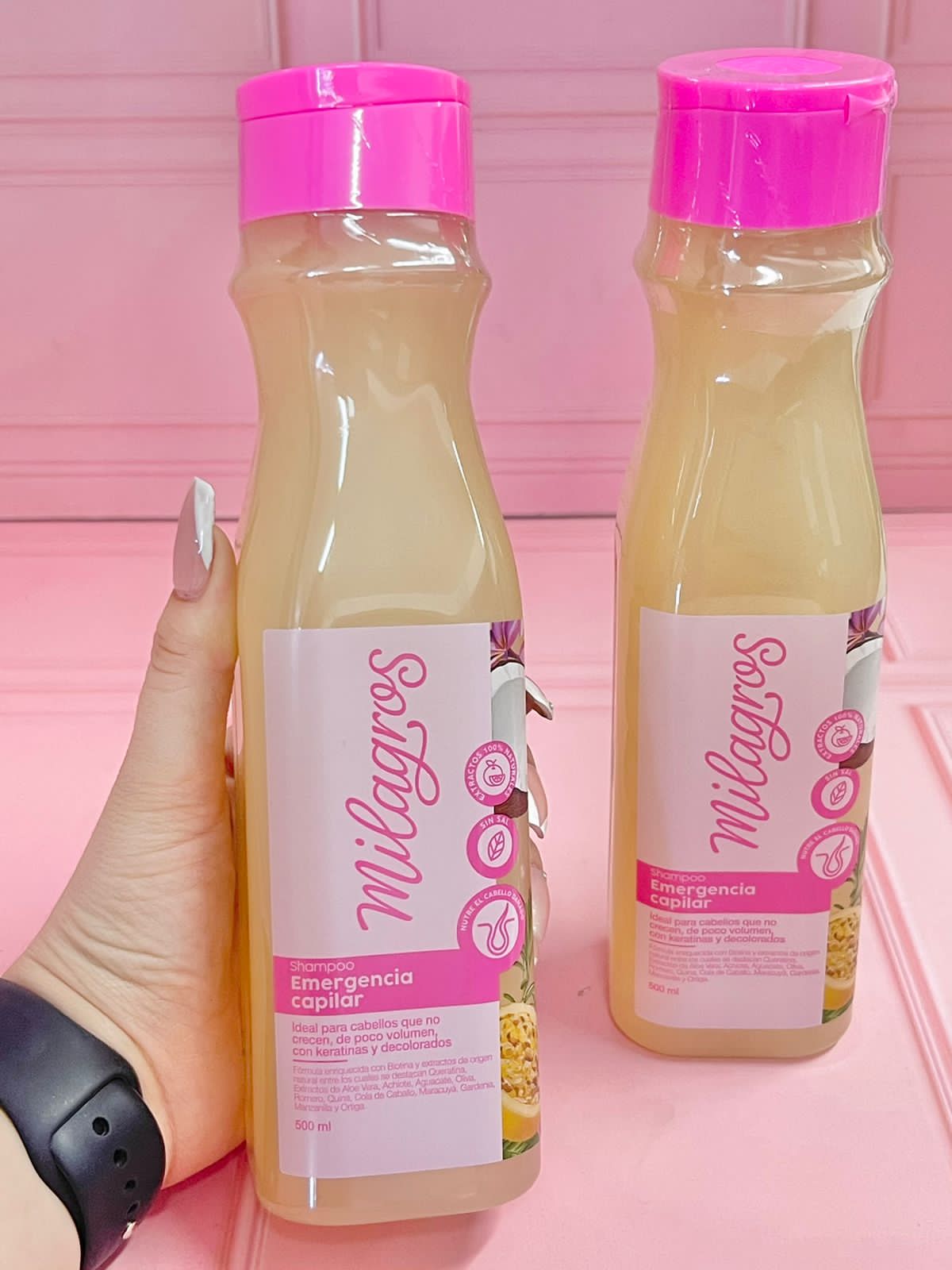 Shampoo emergencia capilar milagros