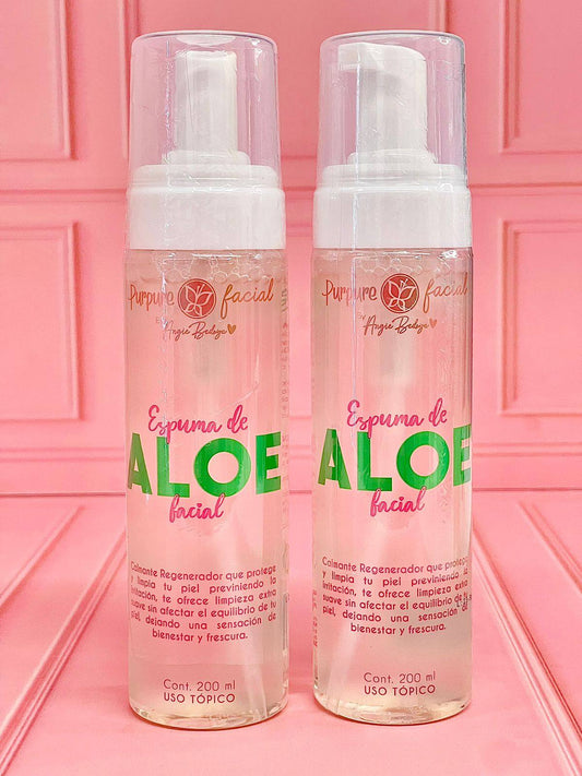 Espuma facial aloe Purpure