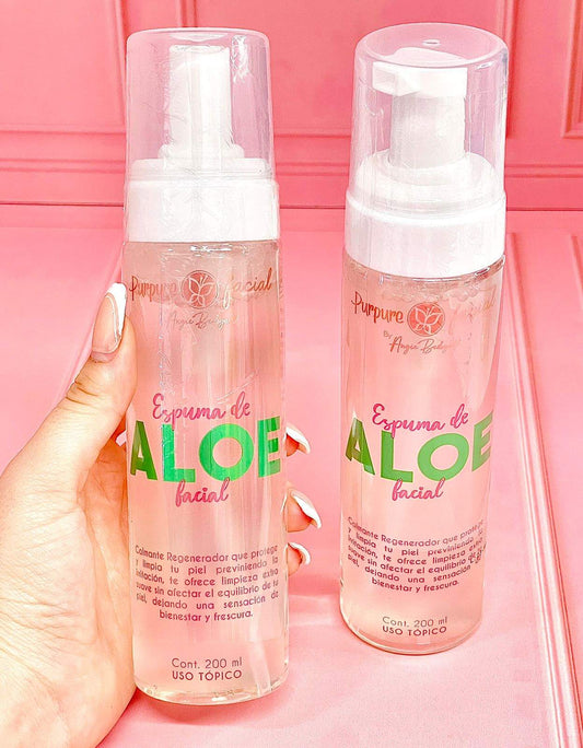 Espuma facial aloe Purpure