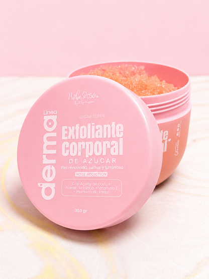 Exfoliante Corporal de Azúcar Rose Addiction Nube Rosa