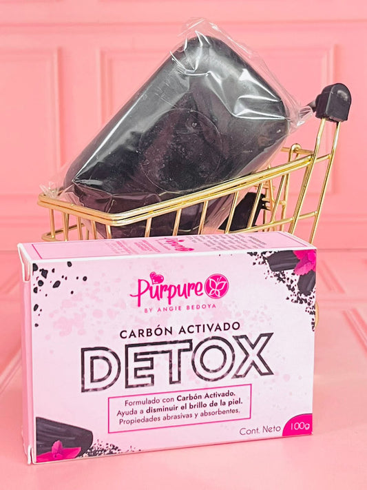 Jabón de carbón Detox Purpure