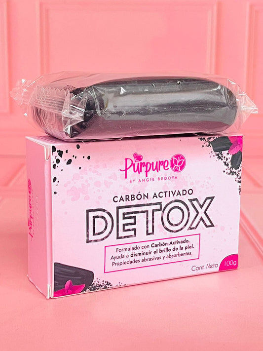 Jabón de carbón Detox Purpure