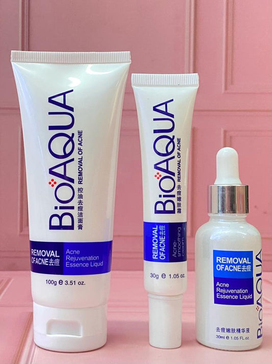 Kit antiacné (3 PRODUCTOS) Bioaqua
