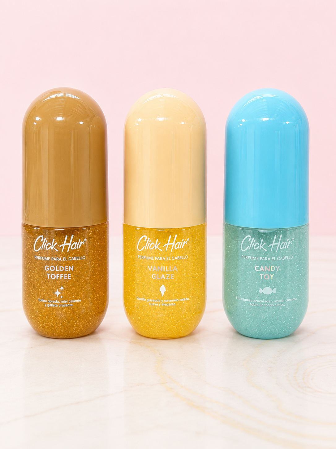 Kit perfumes minis CANDY CRUSH (Candy Toy, Vanilla Glaze, Golden Toffee) Click