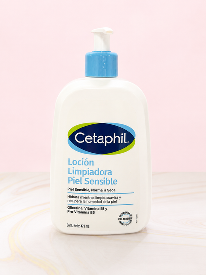 Loción Limpiadora Piel Sensible GRANDE x 473 ml Cetaphil