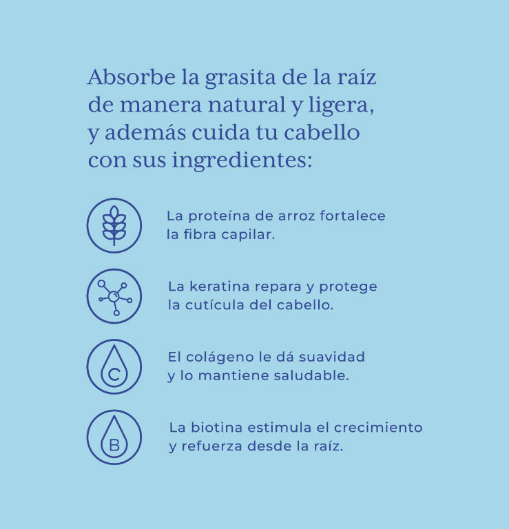 Polvo matificante para el cabello Olé